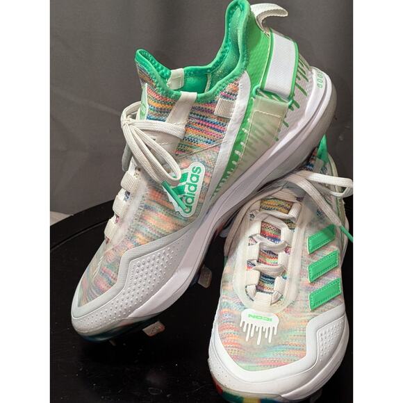 Adidas Baseball Cleats Mens 7 Metal Multicolor Icon 7 Boost Dripped Out Softball main image 7